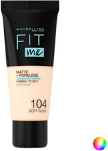 Flytande makeupbas Fit Me! Maybelline (30 ml) (30 ml) - 101-true ivory 30 ml