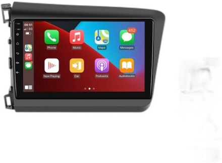 2Din Bilradio för Honda Civic 2012-2015 - Android Multimedia Videospelare, 4G GPS, Bluetooth, USB TF FM Kamera