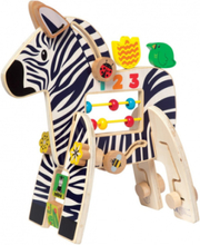 Manhattan Toy activiteitenspeelgoed Safari Zebra junior 33 cm