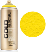 Montana GOLD Sprayfärg - Shock Yellow Light- 400 ml - Gul