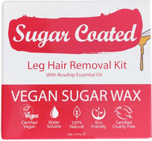 Sugar Coated Leg Hair Removal Kit With Rosehip Essential Oil 200