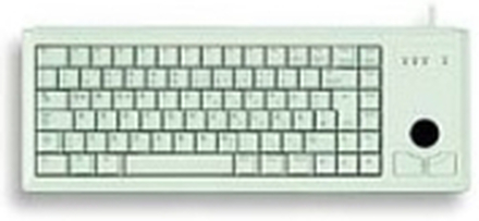 Cherry Compact-keyboard G84-4400 - Tastatur Kabling Tastatur Tysk Grå