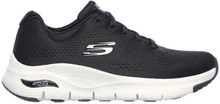 Skechers Womens Arch Fit Sunny Outlook Black White