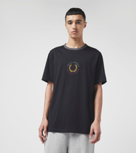 Fred Perry Global Branded T-Shirt, blå