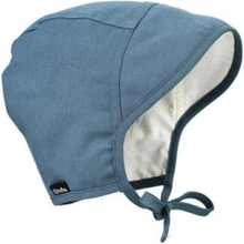 Baby Bonnet - Juniper Blue Accessories Headwear Hats Baby Hats Blå Elodie Details*Betinget Tilbud