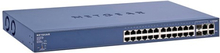 Netgear Prosafe Fs728tp 24 Port 10/100 Smart Switch With 4 Gigabit Ports And 24 Ports Poe