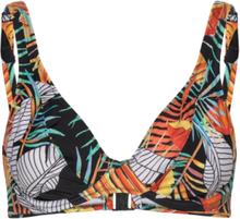 Samba Nights Uw High Apex Bikini Top 30 D Swimwear Bikinis Bikini Tops Wired Bikinitops Multi/patterned Freya