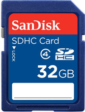 Sandisk Standard 32gb Sdhc Hukommelseskort