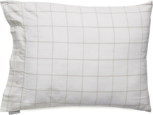 Hotel Light Flannel White/Lt Beige Pillowcase Home Textiles Bedtextiles Pillow Cases White Lexington Home