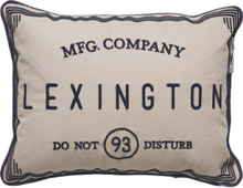 Hotel Do Not Disturb Sham Home Textiles Cushions & Blankets Cushions Beige Lexington Home