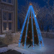 vidaXL Rete di Luce per Albero di Natale 300 LED Blu 300 cm