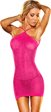 Lapdance - VIP Mini Dress Pink Metallic