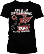 B.S.A. King Of The Queens Highway Girly Tee, T-Shirt