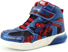 Geox Spiderman Hoog Blauw GEO18