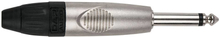 DAP 6.3mm Jackplug X-Type Mono zilver