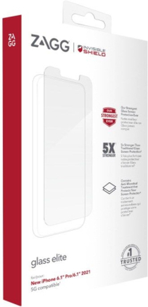 Invisible Shield Glass Elite + Skjermbeskytter for iPhone 13 og 13 Pro