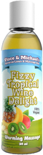 Fizzy Tropical Wine Delight Warming Massage 50ml Massageolja
