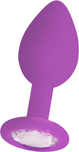 Diamond Butt Plug Purple