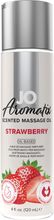 System Jo Aromatix Scented Massage Oil Strawberry 120ml