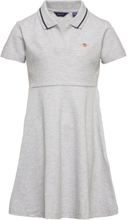 Rugger Pique Dress Dresses & Skirts Dresses Casual Dresses Short-sleeved Casual Dresses Grey GANT