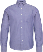 Reg Ut Archive Oxford Shirt Skjorte Uformell Blå GANT*Betinget Tilbud