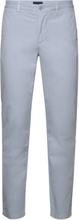 Allister Canvas Chinos Bottoms Trousers Chinos Blue GANT