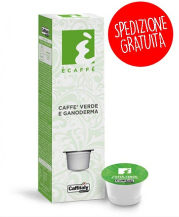 100 Capsule Caffitaly System E'Caffe' Caffè Verde