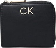 Re-Lock Za Wallet Sm Bags Card Holders & Wallets Wallets Svart Calvin Klein*Betinget Tilbud