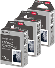 Fujifilm Instax Mini Film 30 Pack Monocrome, Fujifilm