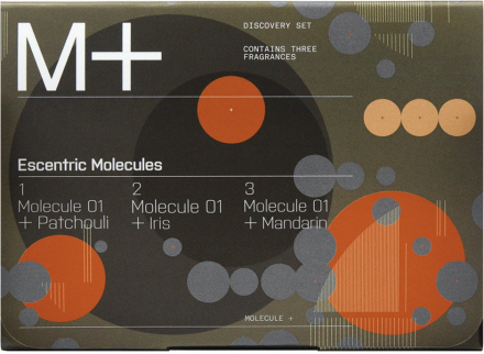 Escentric Molecules Escentric M+ Discovery Set 3x2ml: Iris, Patchouli, Mandarin