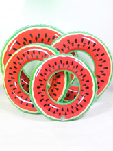 Pool Float Watermelon Swimming Ring Adult Child Thicken Inflatable Toy Life Buoy