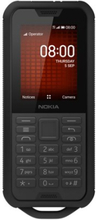 Nokia 800 Tough Dual-sim (sim1 Og Sim2/microsd åbninger) Sort