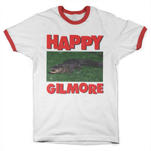 Happy Gilmore Alligator Ringer Tee, T-Shirt