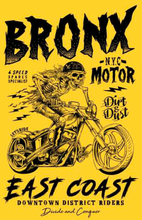 Bronx Motor Men's T-Shirt - Yellow - XXL