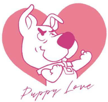 Scooby Doo Puppy Love Sweatshirt - White - S - White