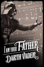 Star Wars Darth Vader I Am Your Father Open Arm Sweatshirt - Black - L