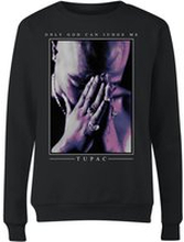 Tupac Only God Can Judge Me Women's Sweatshirt - Black - L