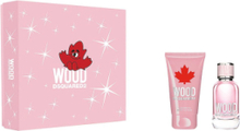 Wood Pour Femme Gift Set Parfume Sæt Nude DSQUARED2
