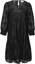 Karaula Lace Dress Kort Kjole Black Kaffe
