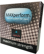 MAXperform 4 kapslar-Erektionshjälp