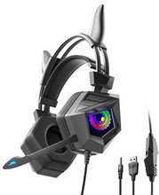 SY-G15 Ears Design Kablet kontrol Gaming-øretelefon 3D Surround Sound-spilheadset med HD-mikrofon og
