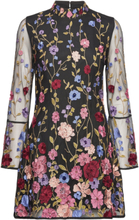 "Astrida Embellished Dress Kort Kjole Multi/patterned French Connection"