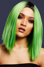 Fever Kylie Wig Two Toned Blend Lime Green Peruk