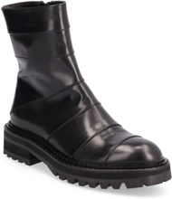 Boots A3290 Shoes Boots Ankle Boots Ankle Boots Flat Heel Black Billi Bi