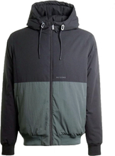 MAZINE Campus Light Jacket Herren Funktions-Jacke wasserabweisende Kapuzen-Jacke nachhaltig vegane-Jacke 22101400 Schwarz/Dunkelgrün