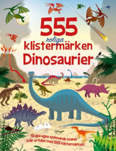 555 Roliga Klistermärken - Dinosaurier