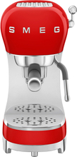 Smeg ECF02 Espressomaskin, rød