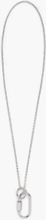 A.P.C. - Max Carabiner Necklace - Silver - ONE SIZE