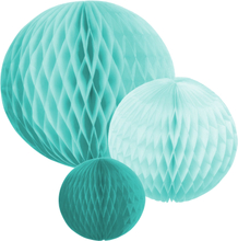 Honeycombs Blå Aqua Glamor - 3-pack