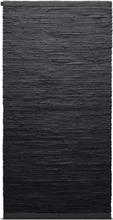 Cotton Home Textiles Rugs & Carpets Cotton Rugs & Rag Rugs Black RUG SOLID
